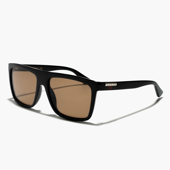 Gucci Other - NEW GUCCI MEN'S SUNGLASSES GG0748S 002 BLACK BROWN GUCCI EYEWEAR
